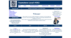 Desktop Screenshot of local592.org